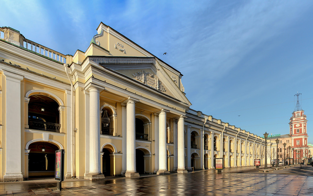 Петербургский стиль гостиный двор